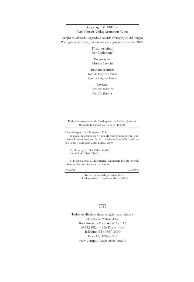 O Diabo Dos Numeros Pdf